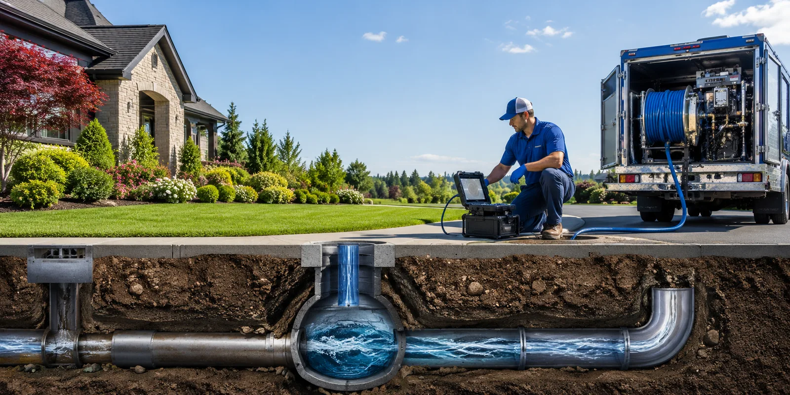 Drainage restoration information for Muse, PA